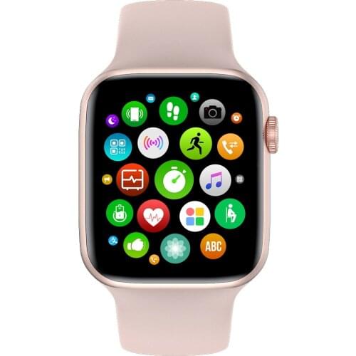 1.75inch Full Touch Screen Smart sensor BT Calling Body Temperature for apple Watch Series 6 Wrist Bracelet W26 smartwatch