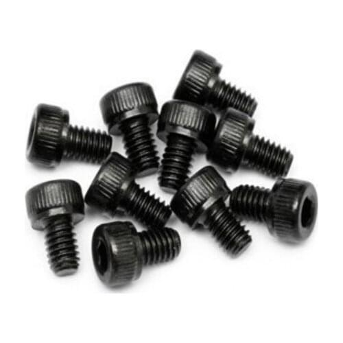 Hexagon Socket Head Cap Screws (M4X6) Fit for 1/5 HPI ROVAN ROFUN KM GTB TS BAJA Losi 5ive T