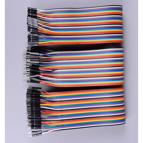 High Quality 40Pin 30cm jumper wire dupont cable dupont line for arduino F/F F/M M/M