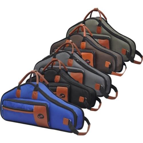 High quality portable alto saxophone E backpack instrument sax padded package durable case gig soft gig bag cover adjustable