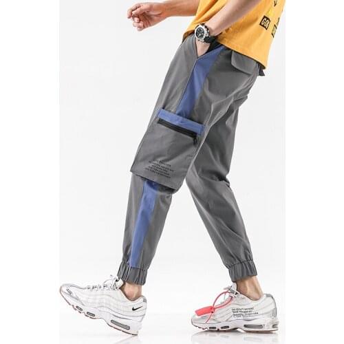 2021 new young students' leisure pants spring and autumn Korean Trend versatile Leggings sports pants overalls