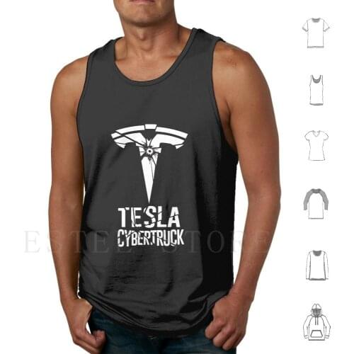 Tesla Cybertruck Window Breaking Funny Tank Tops Vest Tesla Elon Musk Tesla Cybertruck Tesla Truck Tesla Truck Window