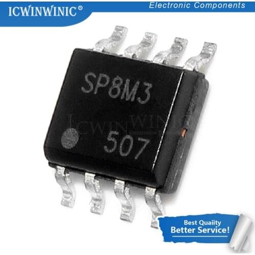 10piece SP8M3 SP8M3FD5TB SOP-8 SMD 30V 4.5A Common chip of high pressure plate New original In Stock
