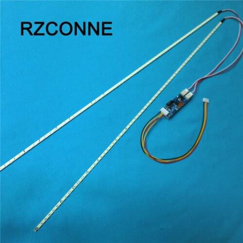 2kits LED Backlight Lamps Update kit Adjustable LED Light For 15-24 inch LCD Monitor Universal Highlight Dimable