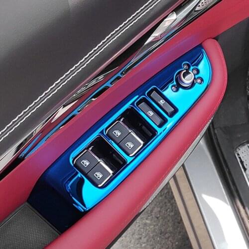 4pcs for changan CS85 2019 Glass lifting switch panel decorate frame