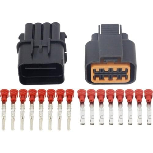 8 Pin Male and Female Clamp Car Connector Automotive Plug with Terminal DJ70810Y-2.2-11/21