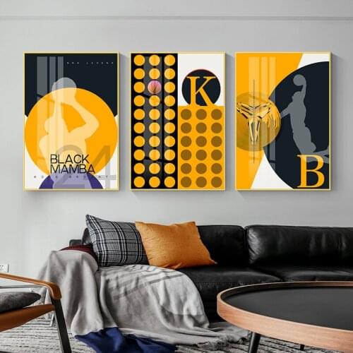 Nordic Style Home Decoration Theme Bedroom Background Wall Modern Teenager Room Frameless Printing Canvas Hanging Painting Core