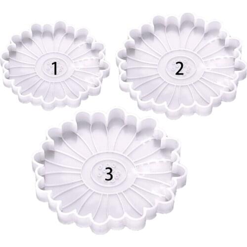 Daisy Flower Coaster Epoxy Resin Mold DIY Crafts Decorations Ornaments Casting Tools Cup Mat Pad Silicone Mould
