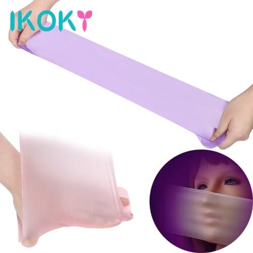 IKOKY Oral Sex Film Ultra Thin Fruit Taste Sex Toys for Couples SM Flirting Sex Products Adult Games Erotic