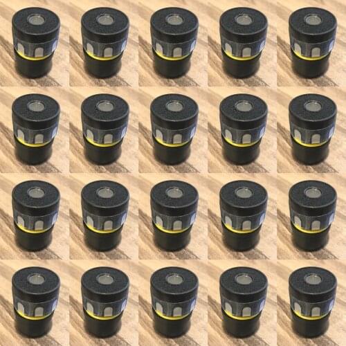 20pcs/lot 45mm Mic Cartridge for Wireless Microphone Shure BETA58 UC SLX 2 SLX4 Capsule 58A 58 Mic Spare