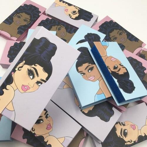 Wholesale Lash Boxes Makeup Eyelash Packaging Empty Lash Case with Clear Tray 25mm Mink Lash Boxes Packaging Storage Vendors