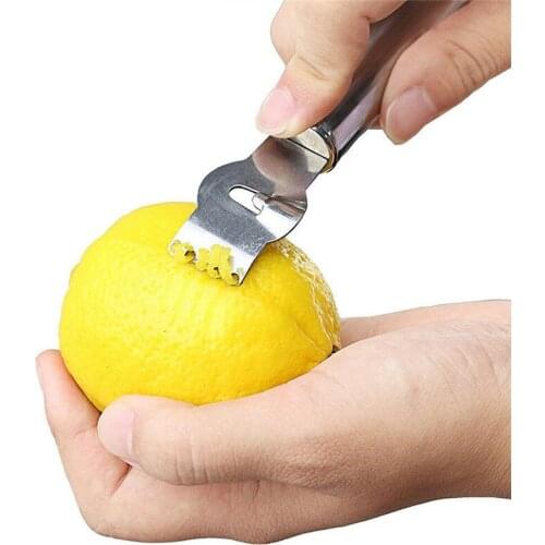 Kitchen tools New Stainless Steel Lemon Lime Orange Fruit Citrus Peeler Kitchen Craft Stainless Steel
