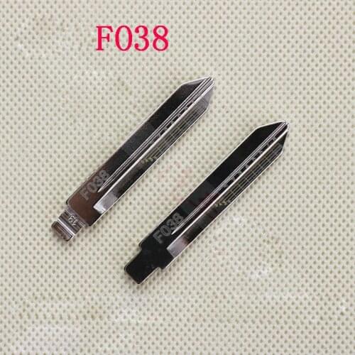 FO38 Engraved Line Key Blade For Ford Edge F150 Kuga Lincoln Mustang Scale Shearing Teeth Cutting Key Blank (No 19)