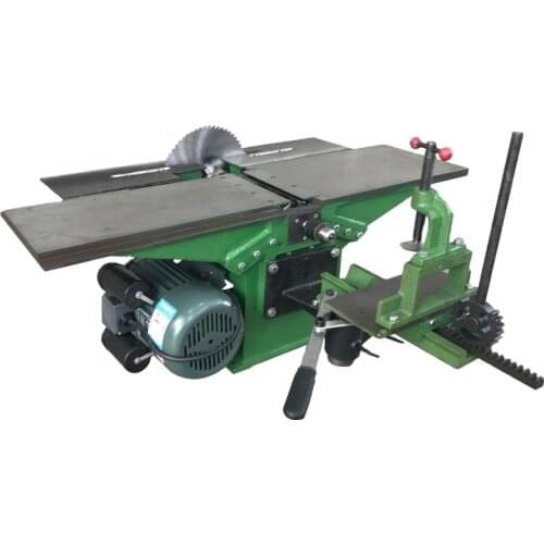 Multifunction surface planer combined with circular saw