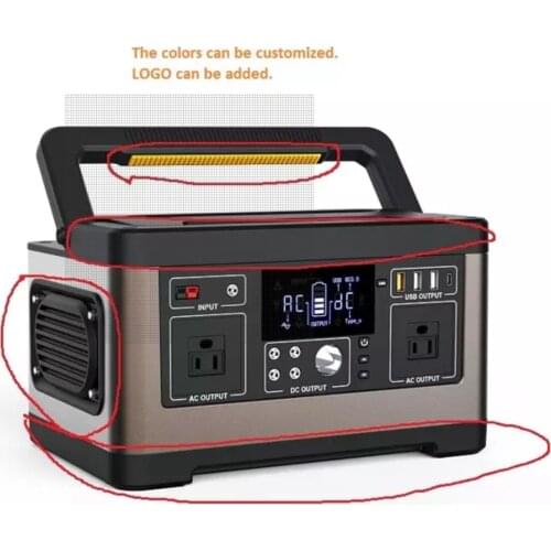 OEM Super Solar Generator 220V Portable Power Station 500W 1000W with inverter for Household or Outdoor