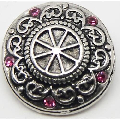 Wholesale Bracelet Necklace Snap Button Charm Jewelry For DIY Jewelry