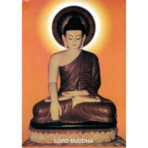 Lord Buddha Art Film Print Silk Poster Home Wall Decor 24x36inch