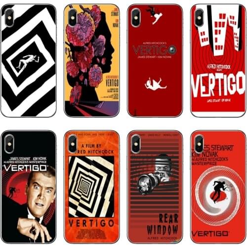 Silicone Cover Case Alfred Hitchcocks Vertigo For Xiaomi Mi 11 Note 10 10T 9 9T 8 Pro A2 Lite A3 A1 Poco F1 F2 M3 X3 NFC