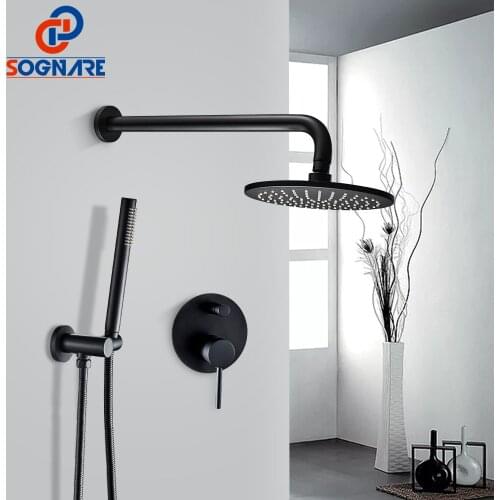 SOGNARE Black Shower Faucets