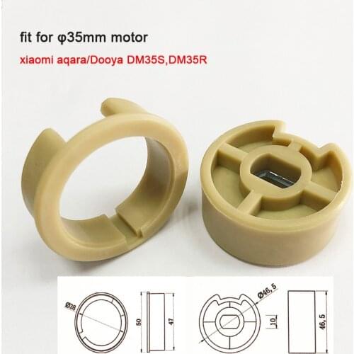 Tubular motor accessories for 35mm motor Dooya DM35S DM35R ,50mm tube accessories of roller blinds shutter curtain