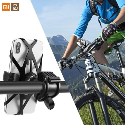 Xiaomi Youpin Bicycle Mobile Phone Bracket Universal Motocycle Bicycle Silicone Mobile Phone Holder For IPhone Samsung Xiaomi