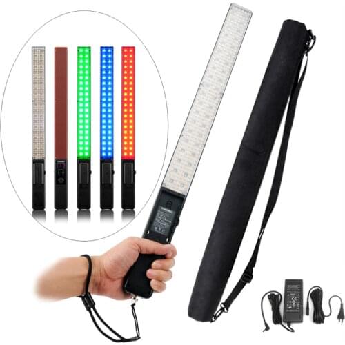 Yongnuo YN360 3200K 5500K RGB Colorful CRI95+ 2560LM 360 Led Handheld Video Fill Light Stick Studio Lighting