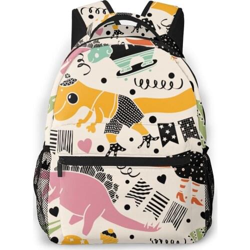 2021 Travel Backpacks Cool Dinosaurs Girl Backpack For Women Large Capacity School Bag For Teenage