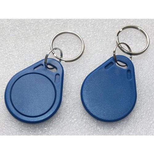 100pcs NFC NTAG215 Token For Tagmo Switch 13.56MHz RFID Card Ring Tag keyfob Keychain for All NFC Android phone