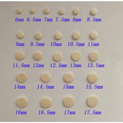 20 Pieces/Lot) Individual Double Synthetic Skin Oboe Clarinet Pads In Clarinet Accessories