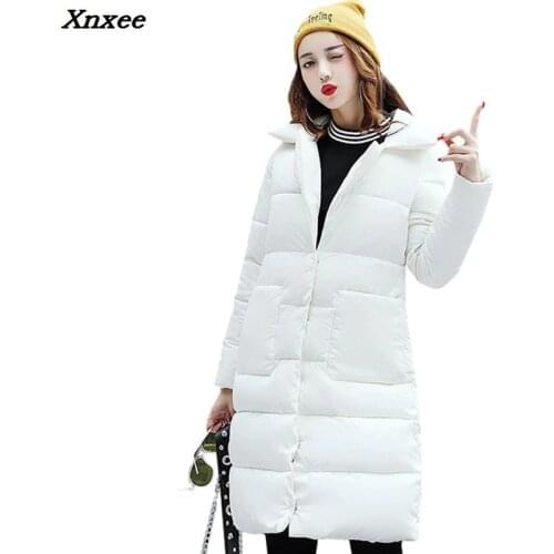 2018 Autumn Down parka women down jacket winter coat winter parka cotton padded jacket Woman Winter Jacket Coat Army Green Xnxee
