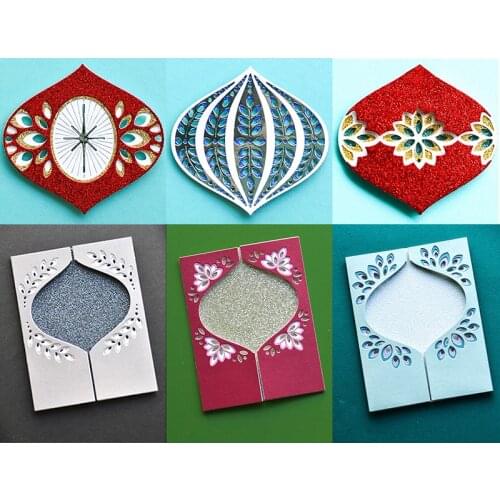 2021 New Christmas Easter Eggs Heart Layered Metal Cutting Dies For DIY Craft Making Card Paper Scrapbooking No Clear Stamps Set