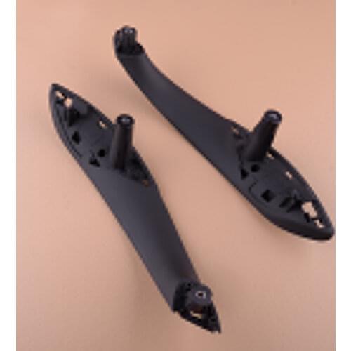 51417279311 1 Pair Rear Black Inner Trim Door-Pull Handle Fit for BMW 3' F30 F31 F34 F35 F80 4' F32 F33 F36 F82 F83 51417279312