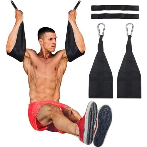 Ab Straps for Pull Up Bar Fitness Hanging Ab Sling Straps for Abdominal Training Core Workouts Leg Raiser Home Gym Equipment