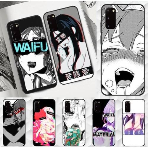 Hentai Harajuku Anime Girl Phone Case for Huawei Y9 Y8 Y7 Y6 Y5 Y8S Y8P nova8 nova7 2018 2019 Pro soft coque cover