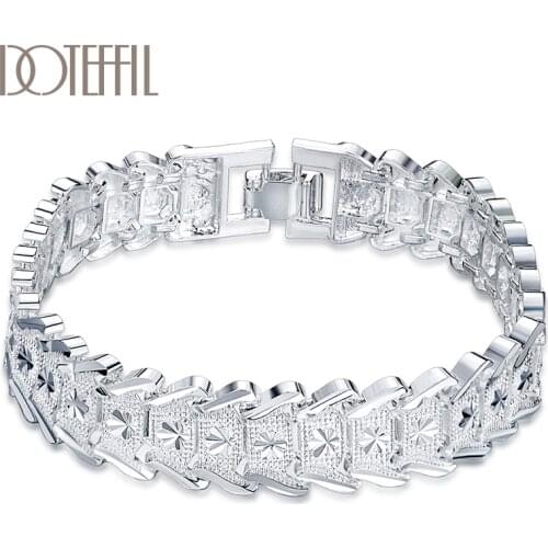 Широкие браслеты DOTEFFIL China At AliExpress