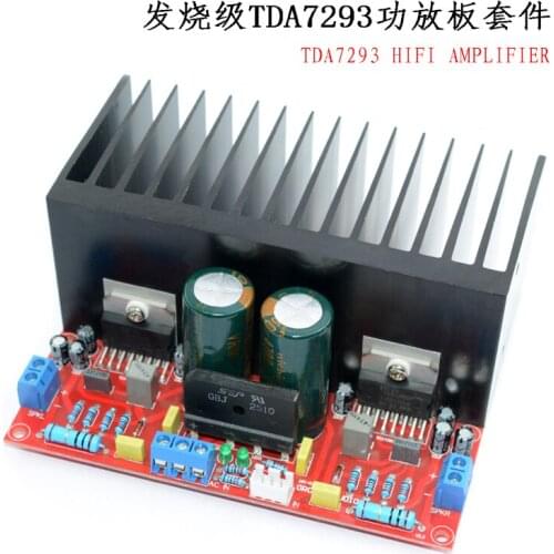 TDA7293 Dual-channel 2.0 Ultra-high-power Amplifier Board Stereo Come Over the Amplification Board Spare Parts Are Optional