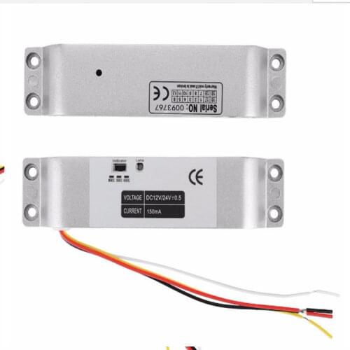 Electric lift door lock magnetic induction access control magnetic door lock DC12V 1000KG