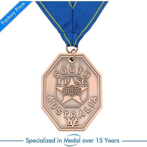 Custom OEM No MOQ medals cheap Custom Printed Souvenir Metal Old Medal high quality antique brass antique bronze medals