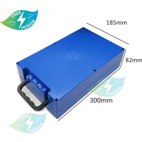 48V 60V 72V 20Ah 12Ah Lithium Battery Box 18650 Li-ion Cell Pack Housing Shell Holder DIY EV eBike E-Bike ABS