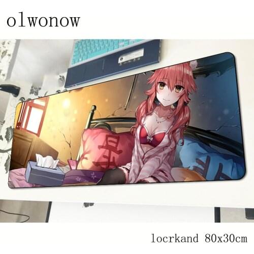 Fate mousepad 80x30cm New arrival gaming mouse pad big gamer mat anime game computer desk padmouse keyboard large play mats