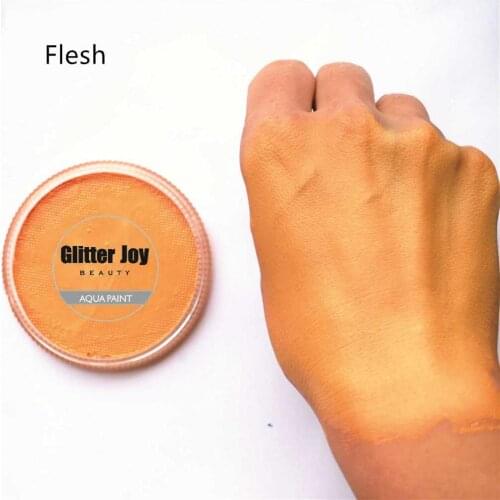 Flesh Color 30G/PC Water Activated Face & Body Paint Safe and Non-toxic, Easy to paint for Party and Costume