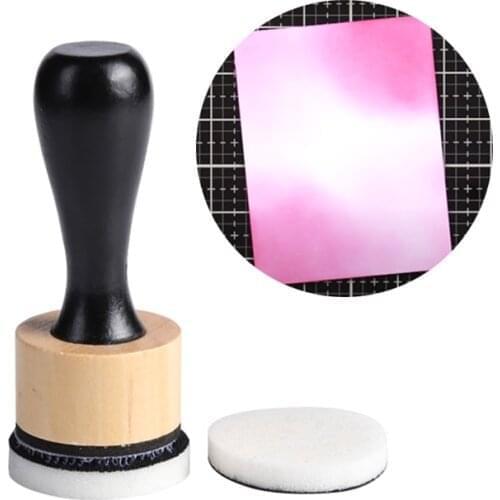 Mini Ink Paints Mixing Blending Tools Round Foam Refills for Paper Craft Card Making Scrapbooking Applying Inks And Paints New