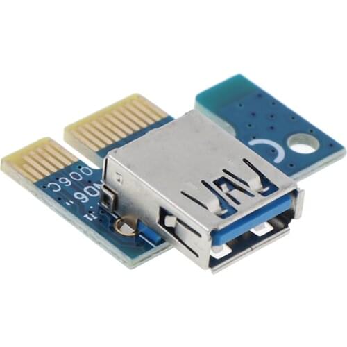 Mini PCI-E Extended Line Card Adapter USB 3.0 PCI-E 1X To 16X Graphics Extension Cable For PC Computer Extension Cable Supply