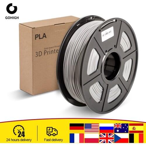 GOHIGH PLA Filament 1KG/Rolls Filament 1.75MM Spool 3D Printer Materials Environmental Protection Non-toxic Plastic Consumables