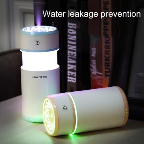 New 200ML Car Humidifier USB Electric Essential Oil Diffuser Mini Ultrasonic Home Humidifier LED Night Light Aromatherapy Fogger