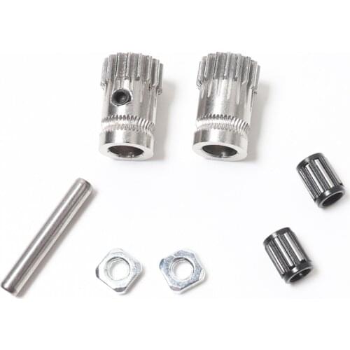 Prusa i3 MK3 extruder dual gears kit, upgrade Prusa i3 MK2/MK2S/MK2.5 3d printer parts mk3 motor gears