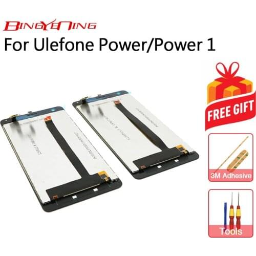 BingYeNing High Quality For UleFone Power/Power 1 LCD Display Screen+Touch Screen Digitizer Replacement