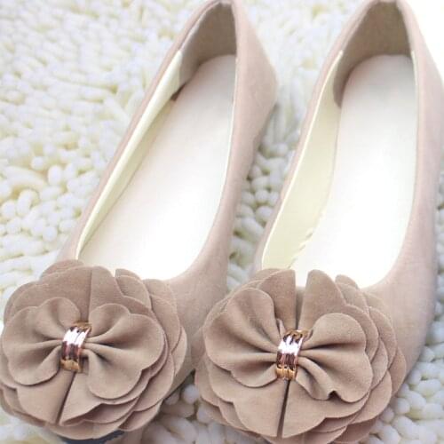 Women Shoes Ballet Flats 2019 Spring Autumn Women Fashion Ballerina Flats Shoes Ladies Sweet Flower Shoes Sapatos Feminino