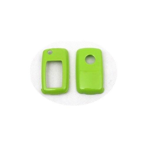 Hard Plastic Keyless Remote Key Protection Case Cover (Gloss Green) For VW Volkswagen MK4 / MK5