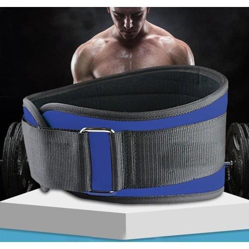 1 Pcs Fitness Weightlifting Belt Men Sports Waist Abdomen Women Guards Squat Training Nylon Belt Belts Fitness J0J5